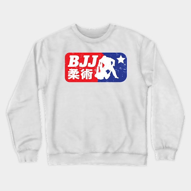 BJJ Brazilian Jiu-Jitsu Crewneck Sweatshirt by Black Tee Inc